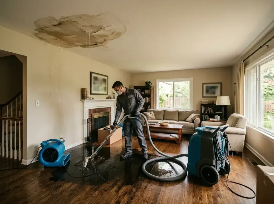 attic-pipe-burst-ceiling-drip-008 — frequently asked questions, Water Damage Restoration & Carpet Care in South Fulton, TN